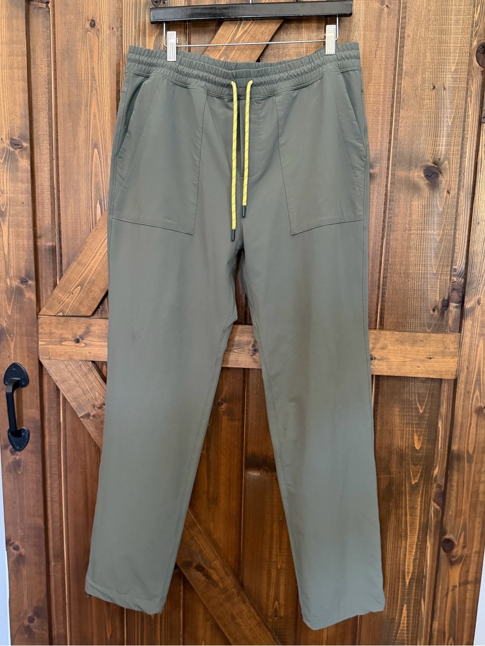 Cotopaxi Men Sz Large Olive Green Subo Tech Outdoor Hiking Performance Pants EUC